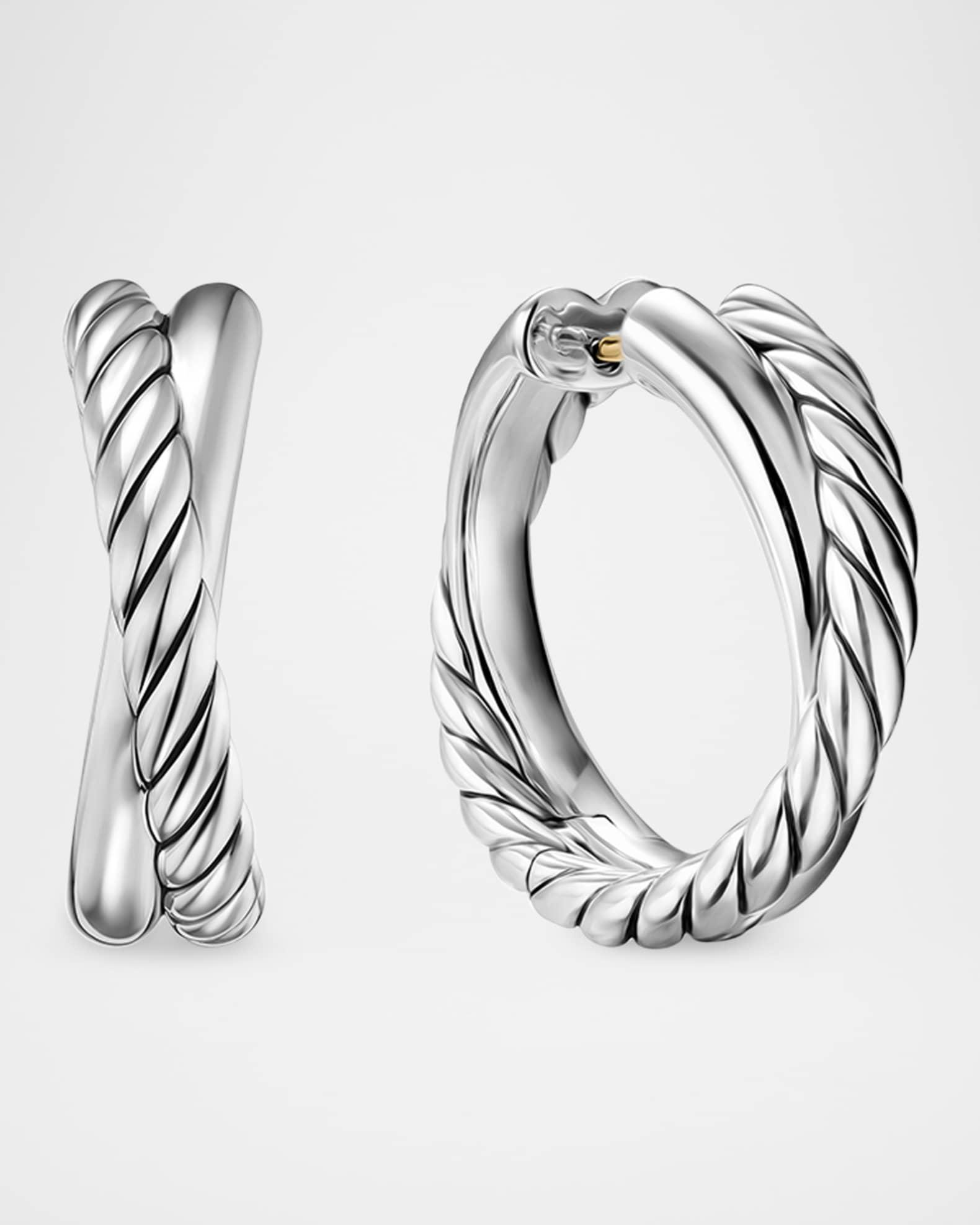 DY Mercer 2-Row Bracelet in Silver with 18K Gold Product Image