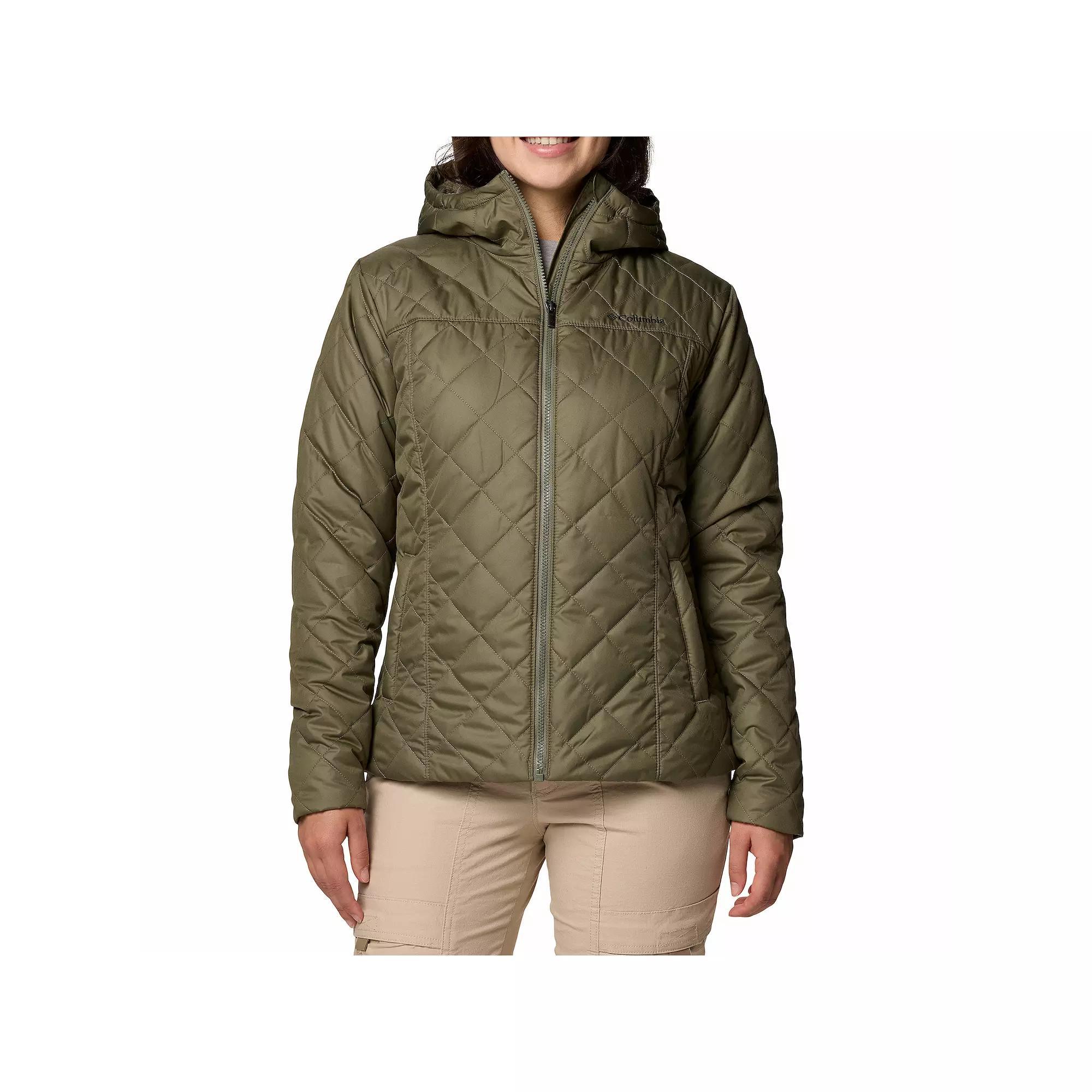 Women's Columbia Copper Crest II Hooded Jacket, Size: XXL, Serenity Product Image