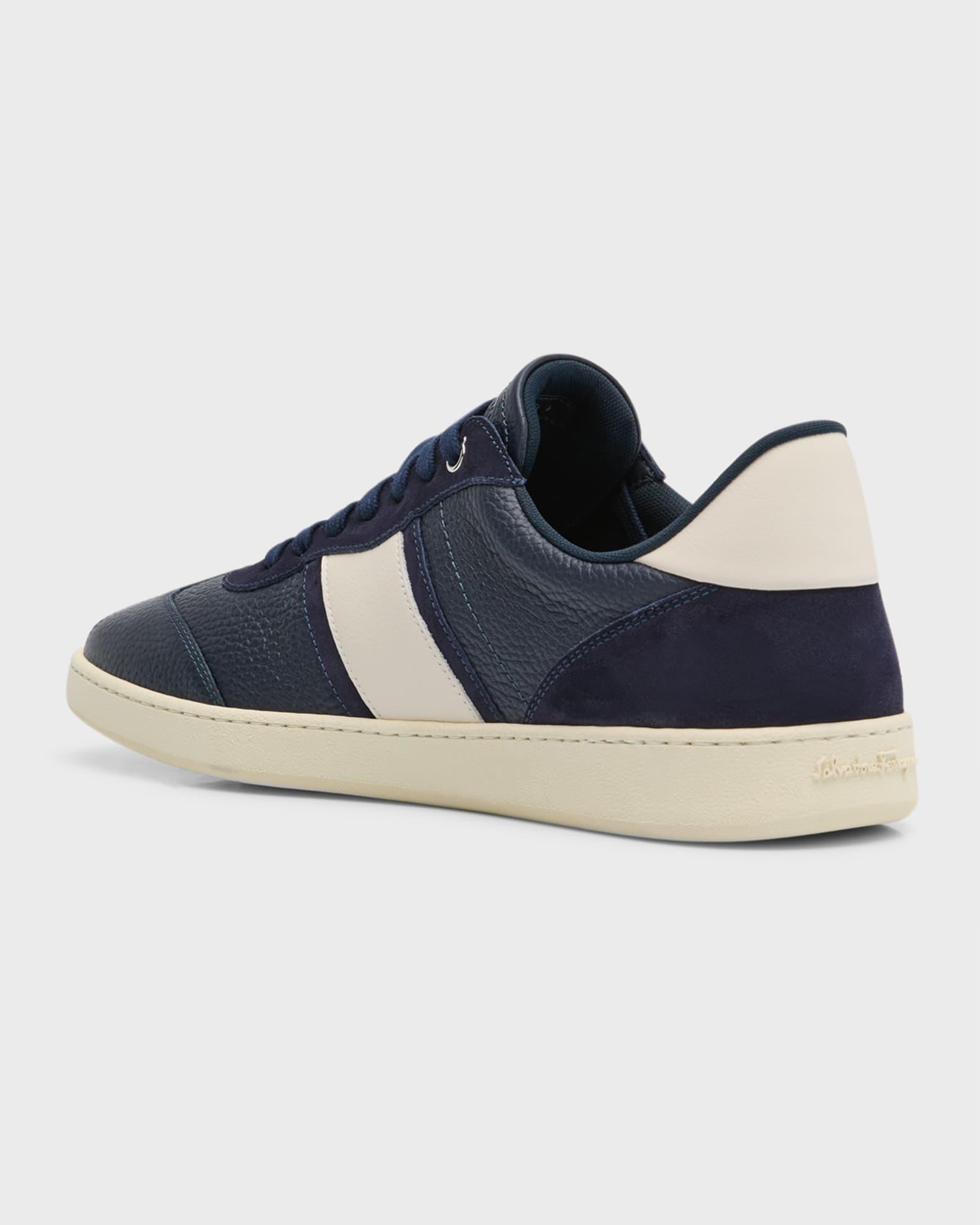 Men's Achille 1 Leather Low-Top Sneakers Product Image