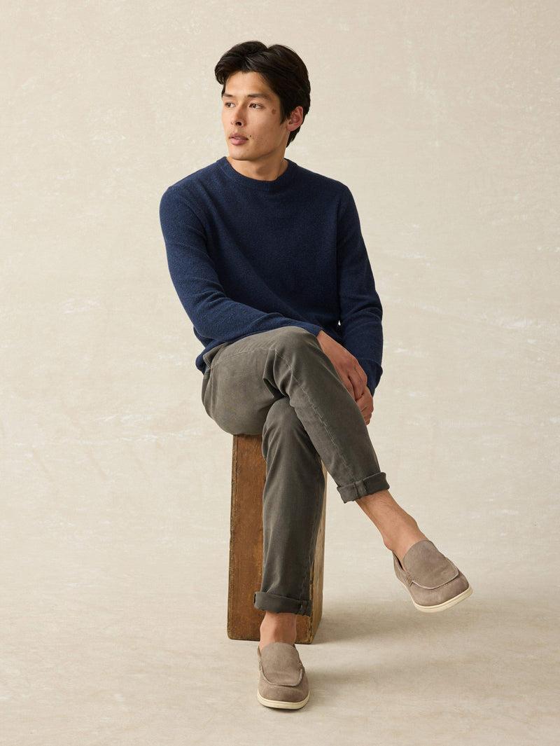 Jackson Crew Sweater - Navy Heather Product Image