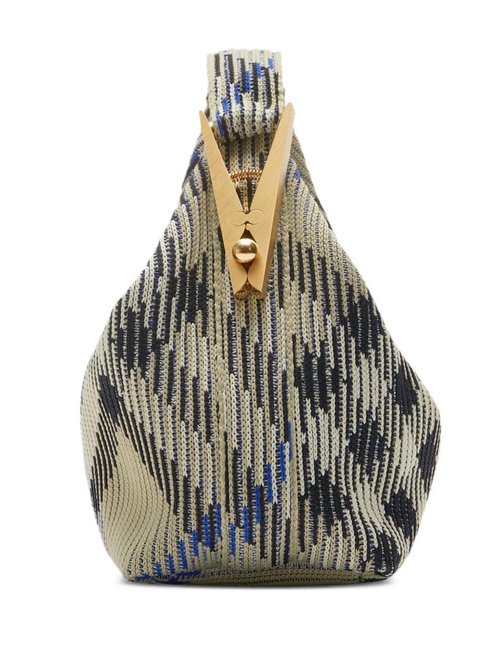 mini Peg checked tote bag Product Image