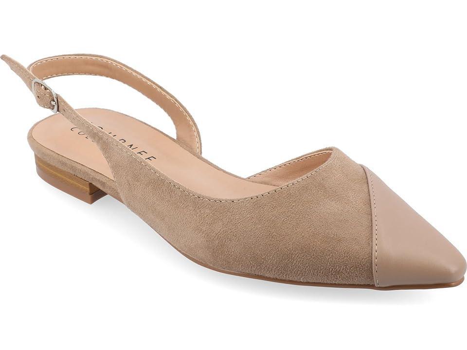Journee Tru Comfort Foam™ Daphnne Women's Flats, Size: 8, Brown Product Image