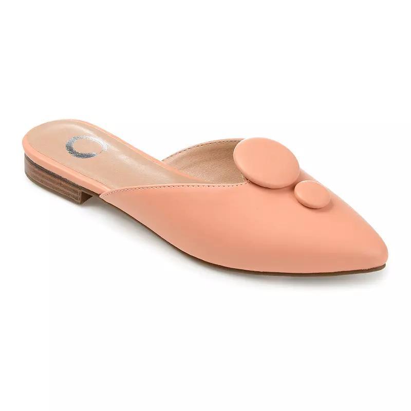 Journee Malorie Womens Mules Pink Product Image