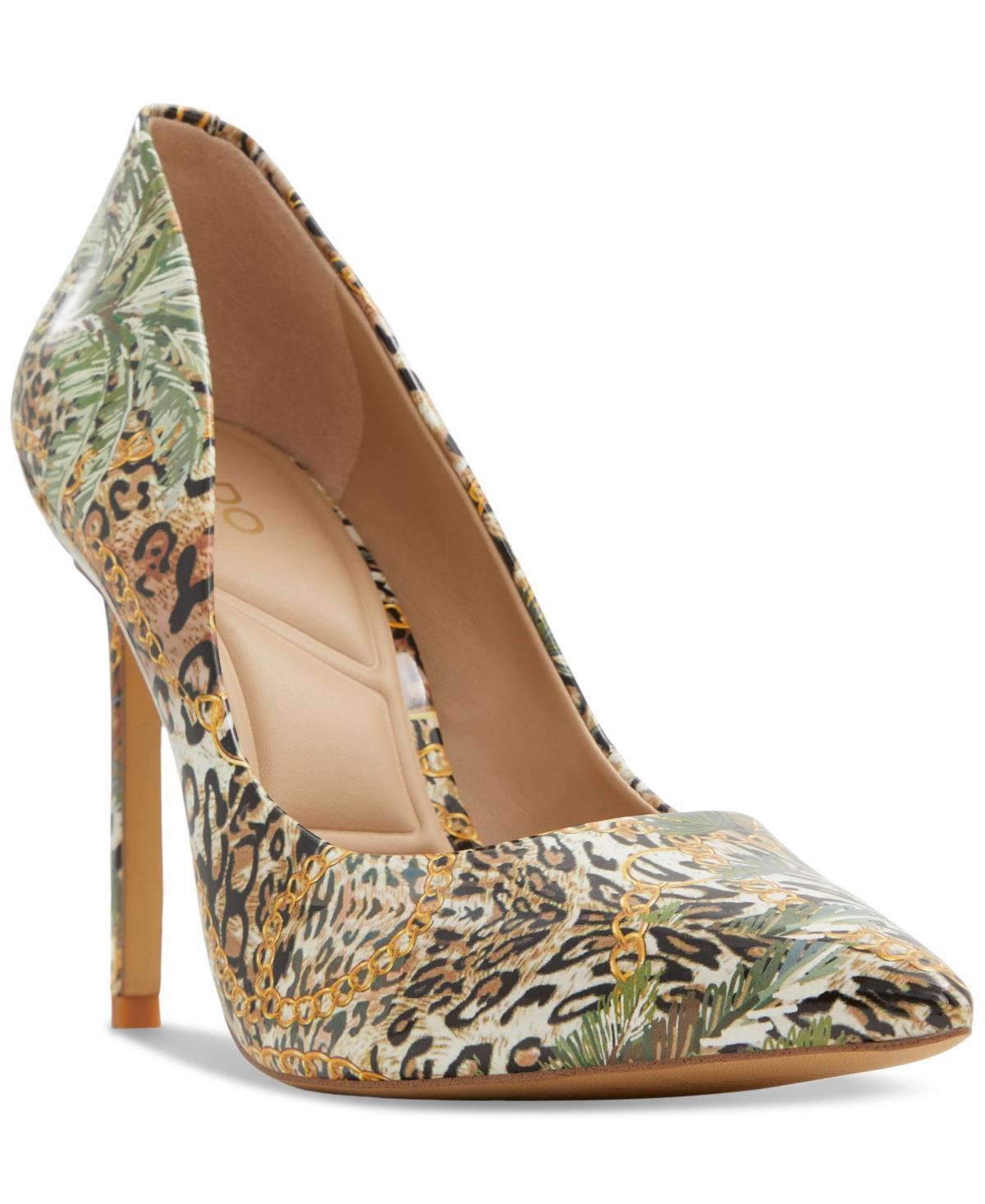 Aldo Womens Stessy 2.0 Printed Pointed-Toe Stiletto Pumps Product Image
