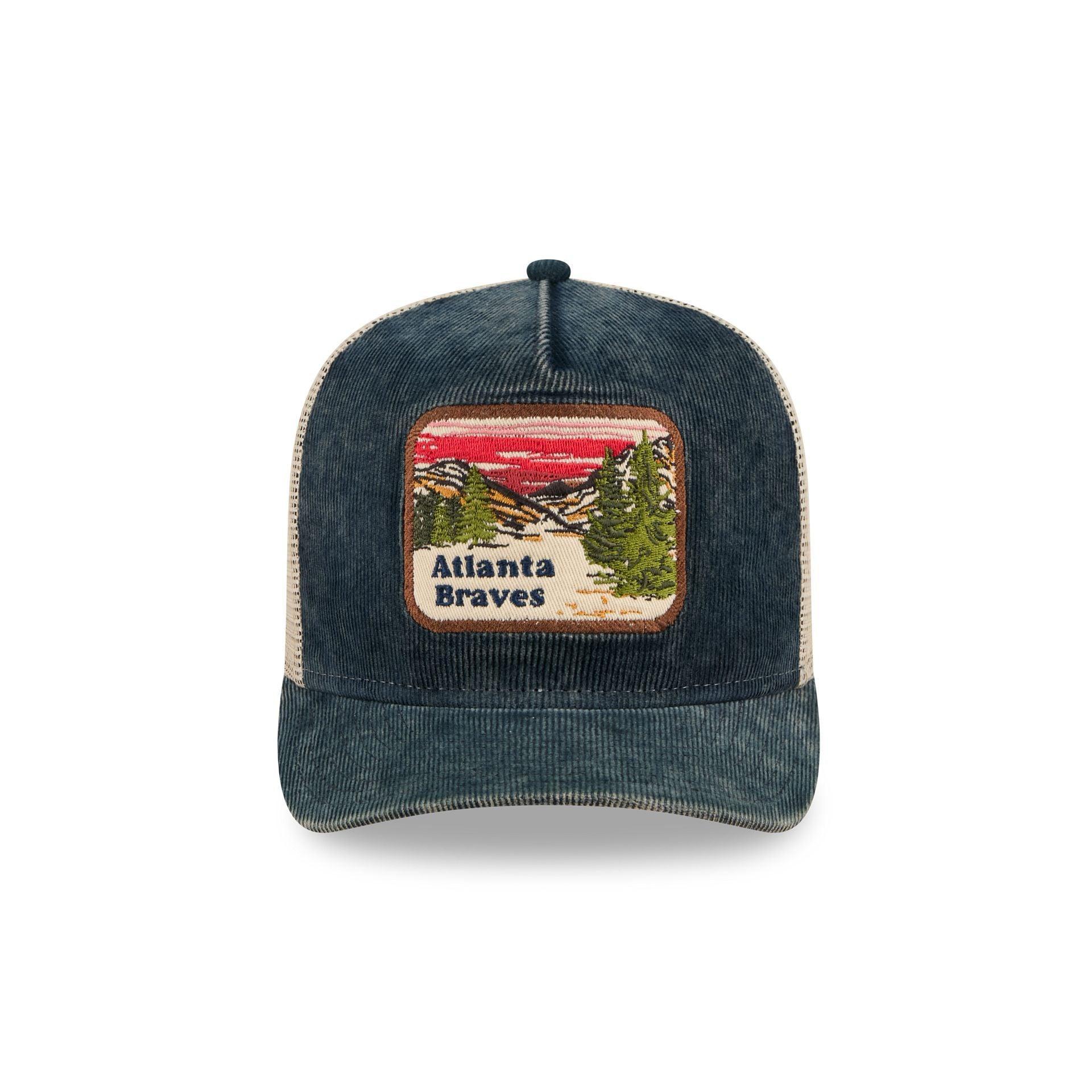 Boston Red Sox Vintage Landscape 9FIFTY A-Frame Trucker Hat Male Product Image