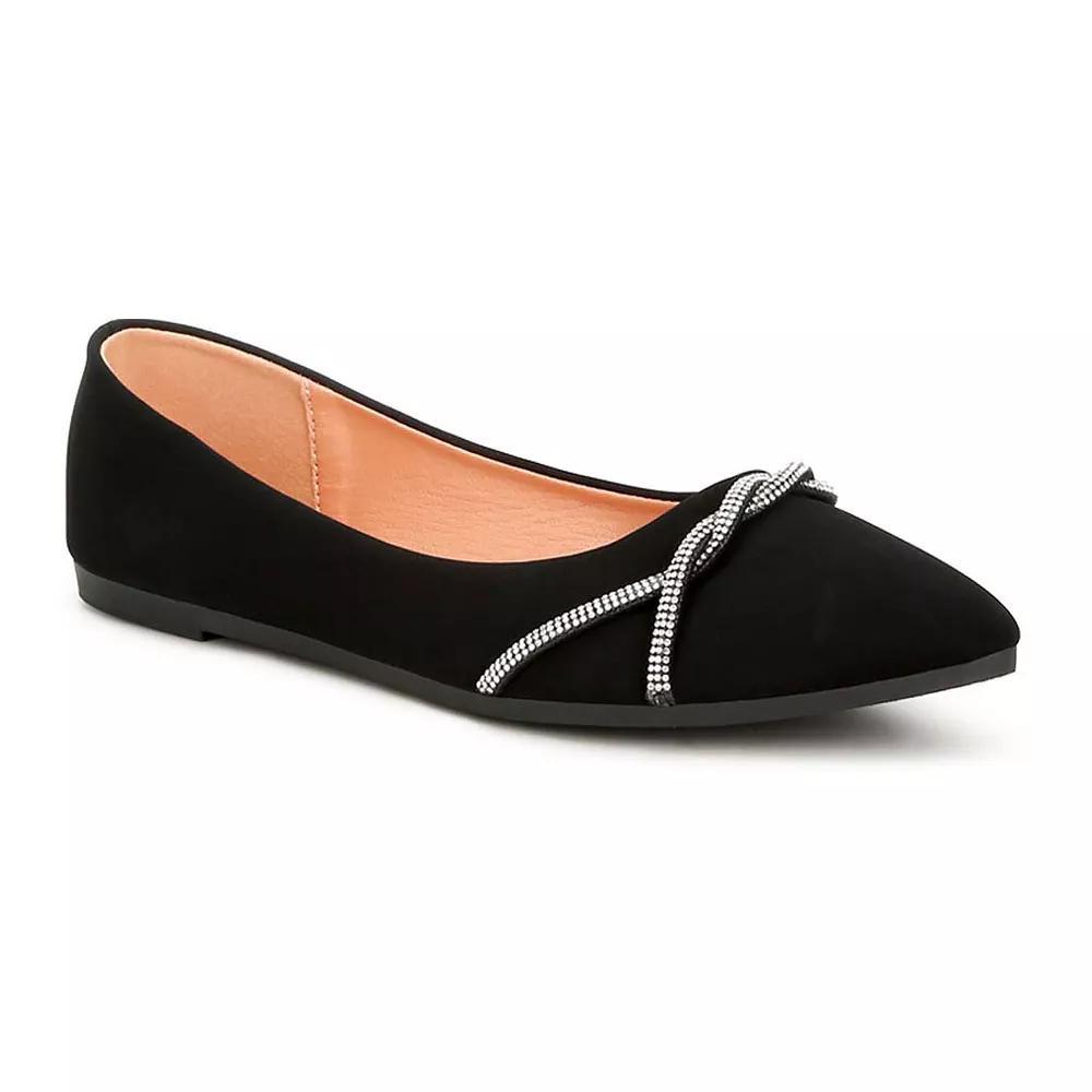 Nine West Jesikes Women's Slip-On Pointy Toe Dress Flats, Size: 7, Black Product Image