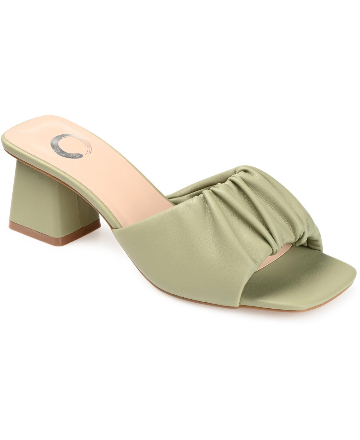 Journee Briarr Women's Heeled Slide Sandals, Size: 9.5 Product Image