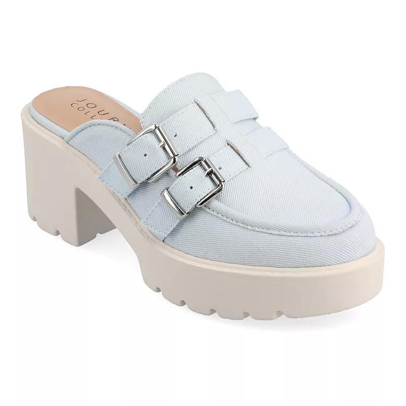 Journee Tru Comfort Foam Brydie Womens Pumps Light Blue Product Image
