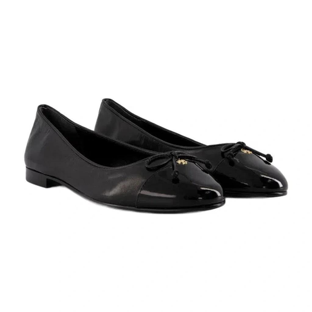 TORY BURCH Cap-toe Ballet In  Perfect Black Product Image