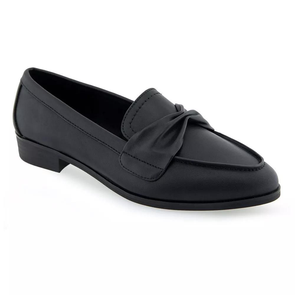 Aerosoles Ellis Women's Loafers, Size: 5 Medium, Black Pu Product Image