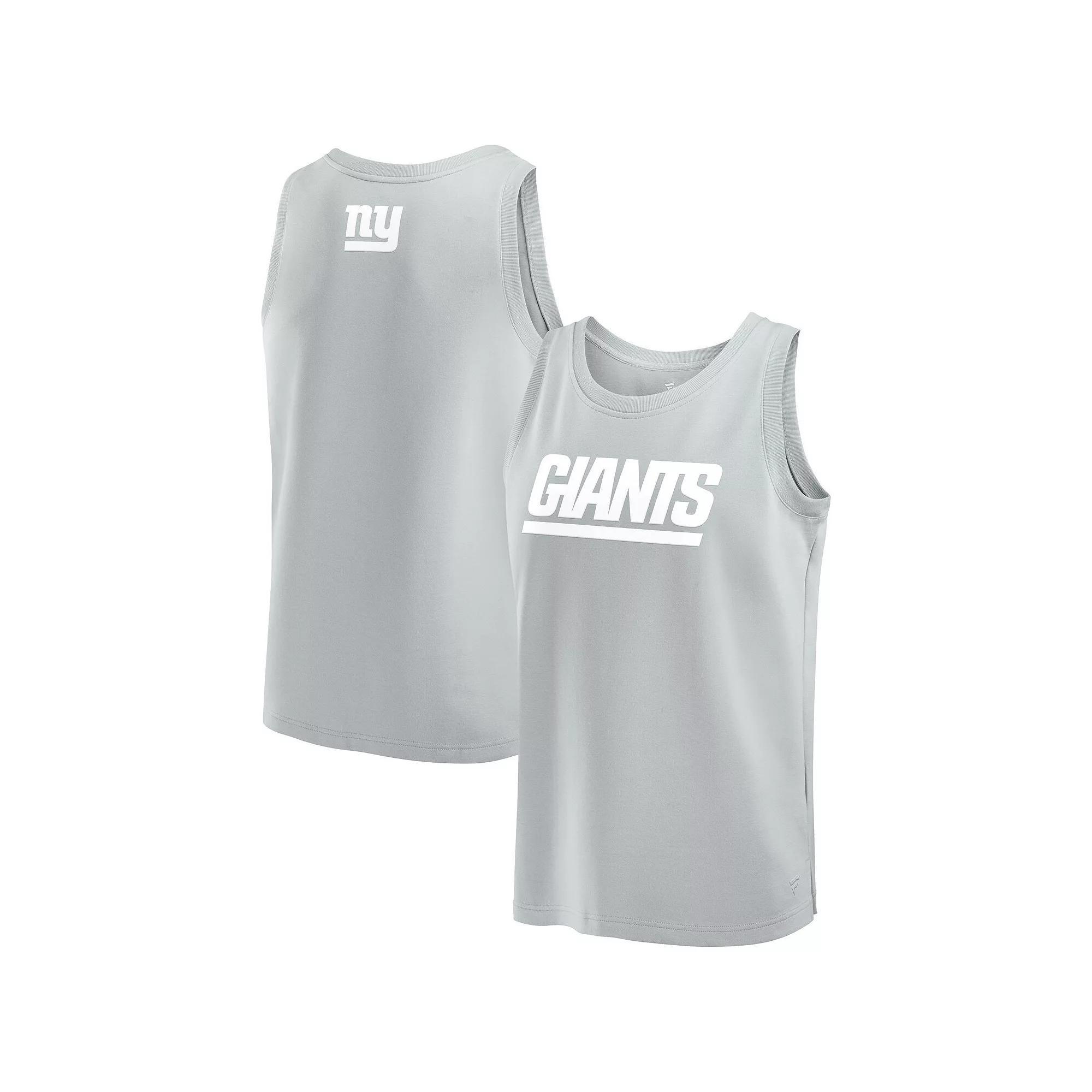 Men's Fanatics Gray New York Giants Elements Tank Top, Size: Large, Grey Product Image