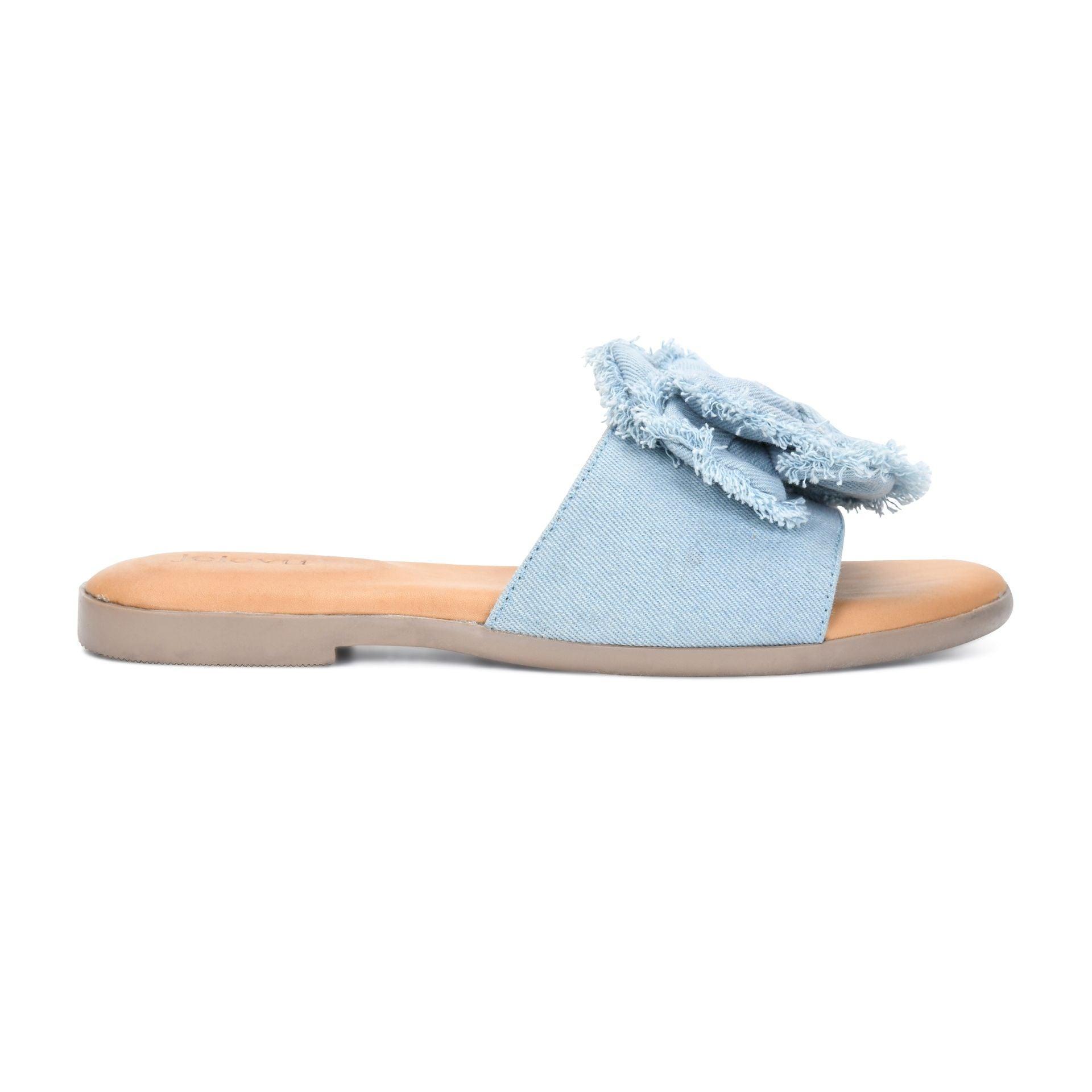 Rosetta - Light Denim Sandals Product Image