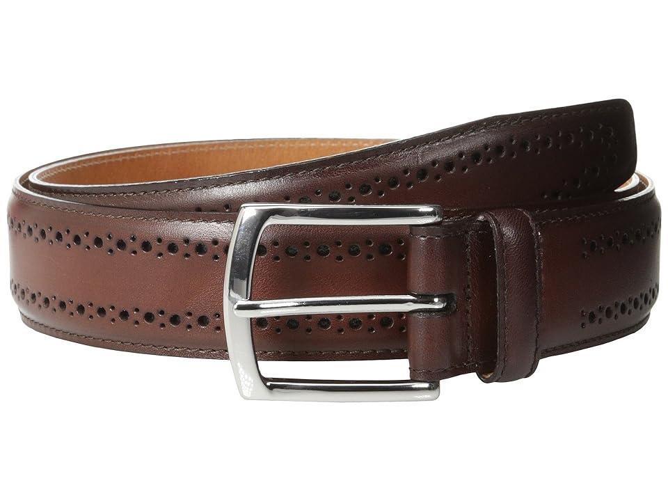 Allen Edmonds Mens Manistee Burnished Leather Belt Product Image