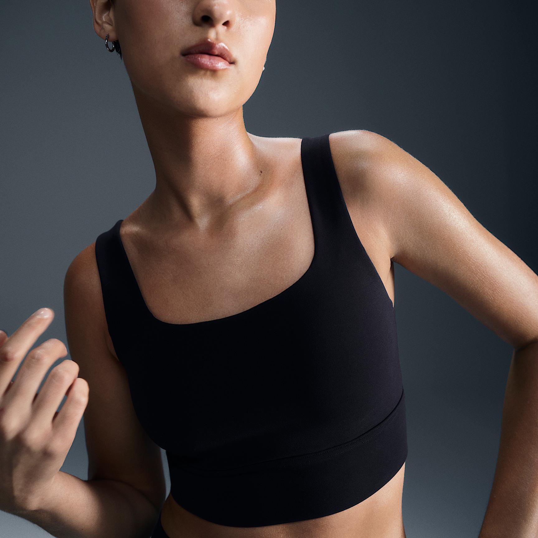 Nike Zenvy Women's Medium-Support Padded Longline Sports Bra Product Image