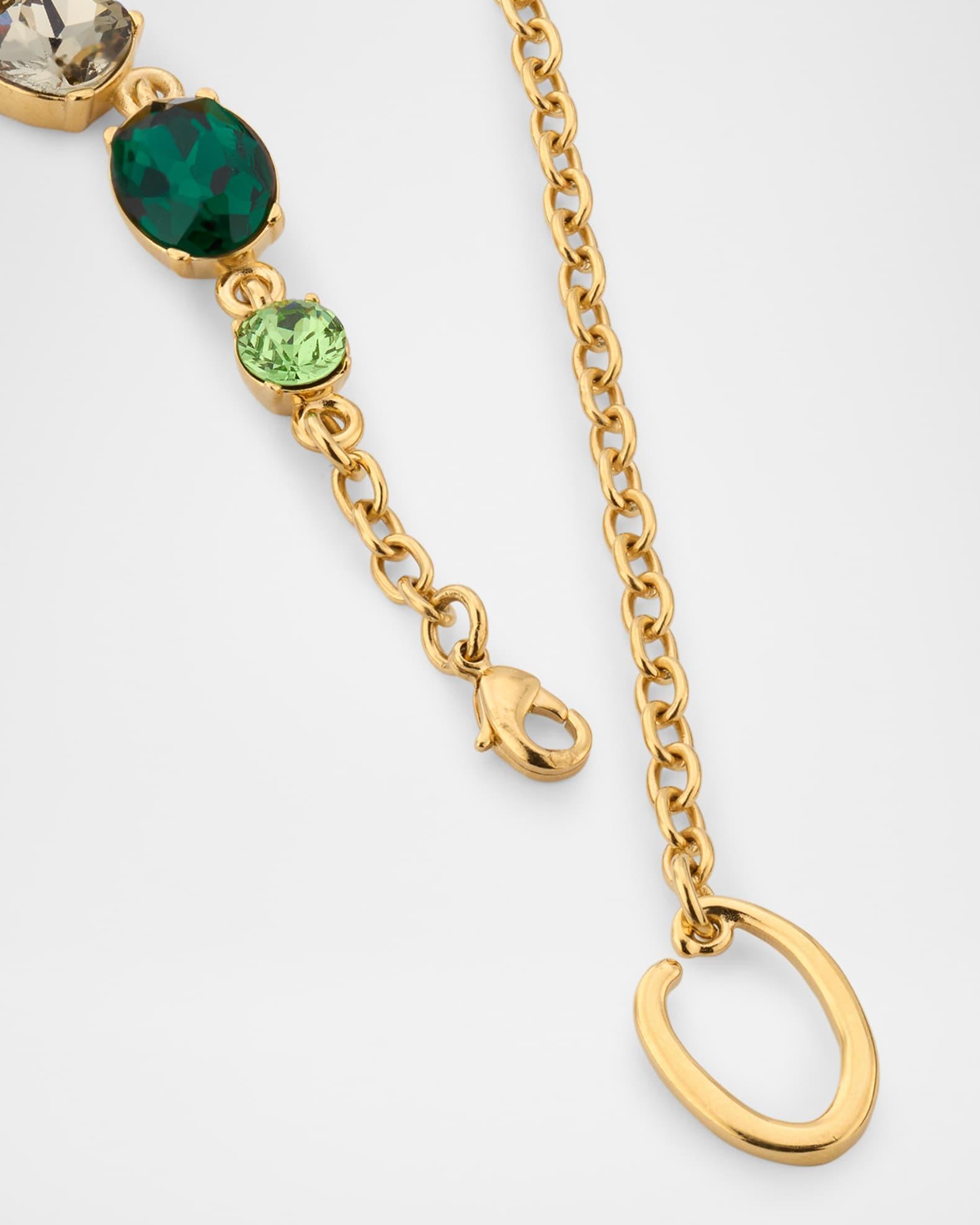 Multi Crystal Necklace Product Image