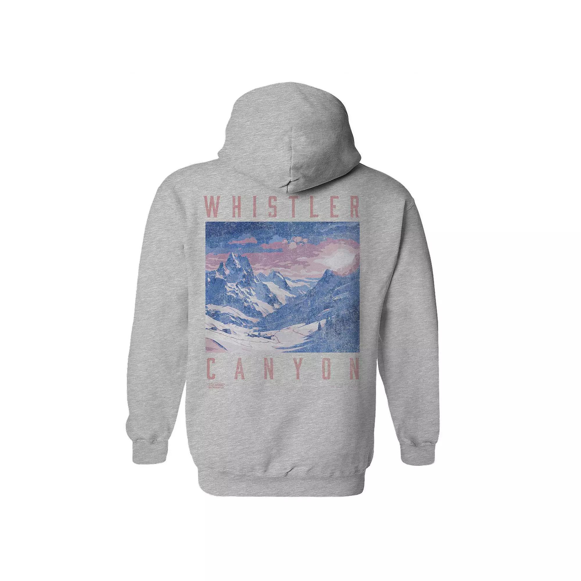Men's Whistler Heather Graphic Hoodie, Size: XL, Sport Gray Product Image