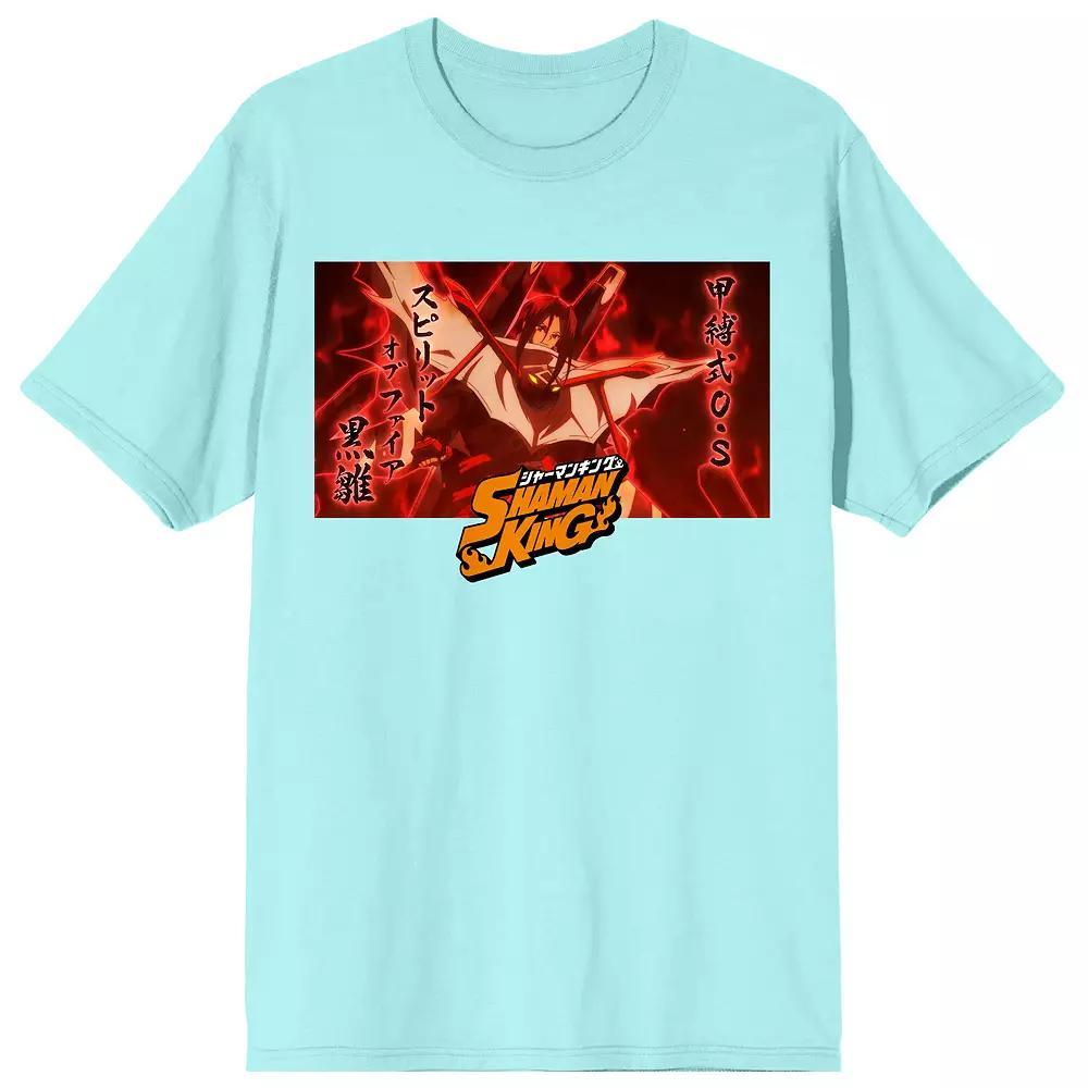 Men's Shaman King Hao Asakura Tee, Size: XL, Blue Product Image