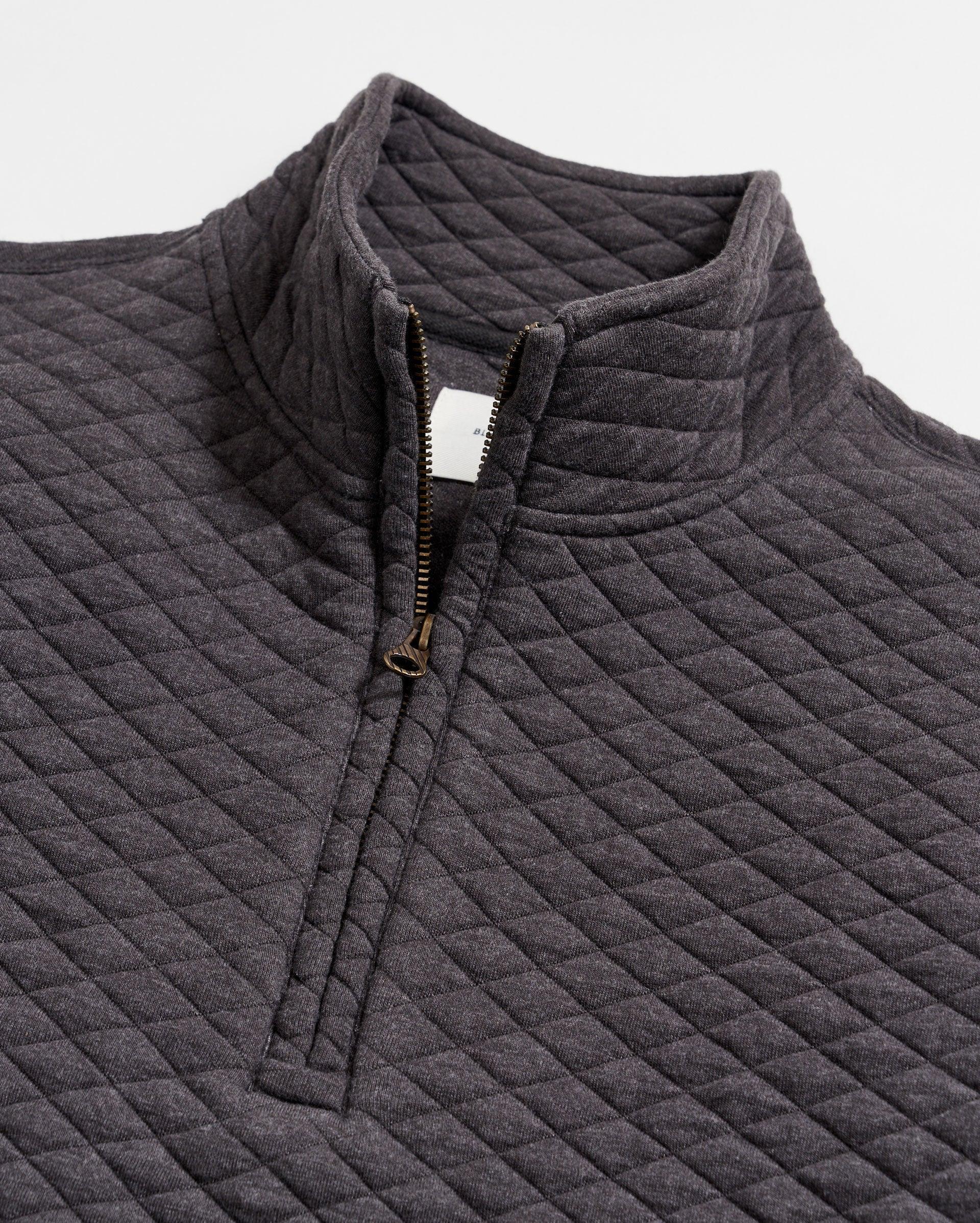 Diamond Quilt Half Zip -  Product Image