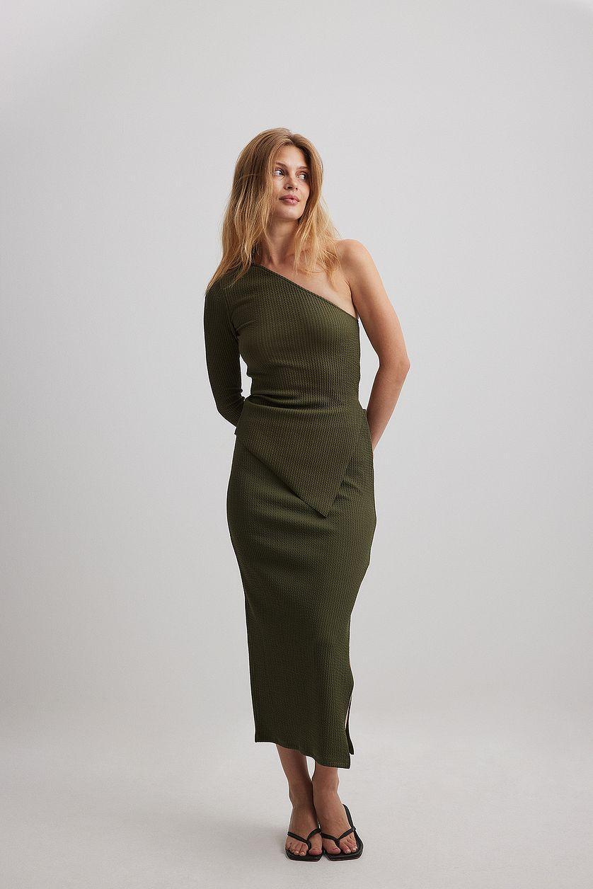 Mid Waist Midi Skirt Product Image