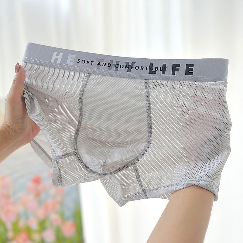 Lettering Waistband Brief Product Image