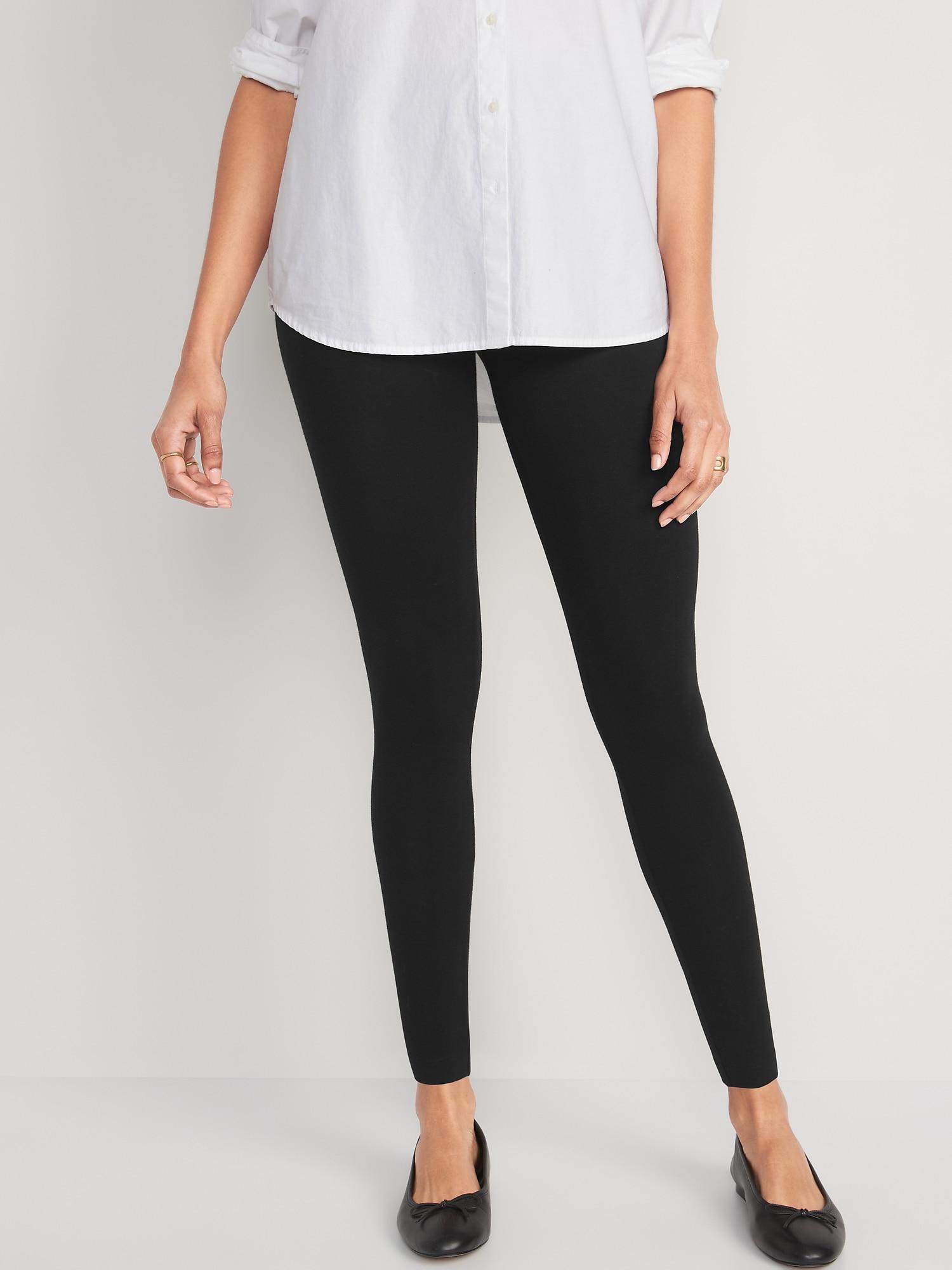 High-Waisted Fashion Layering Leggings 3-Pack Product Image