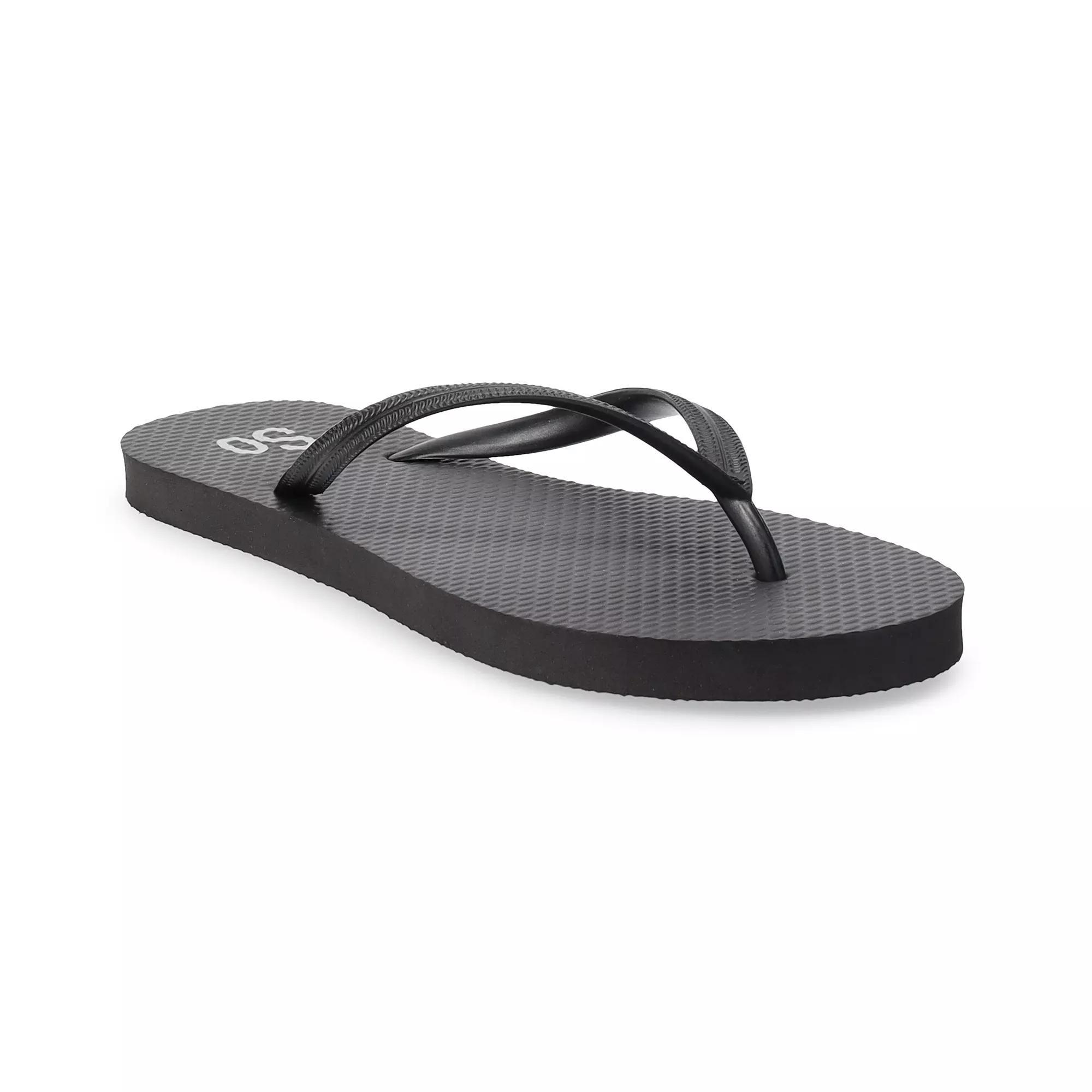 SO Glider Womens Flip Flop Sandals Product Image