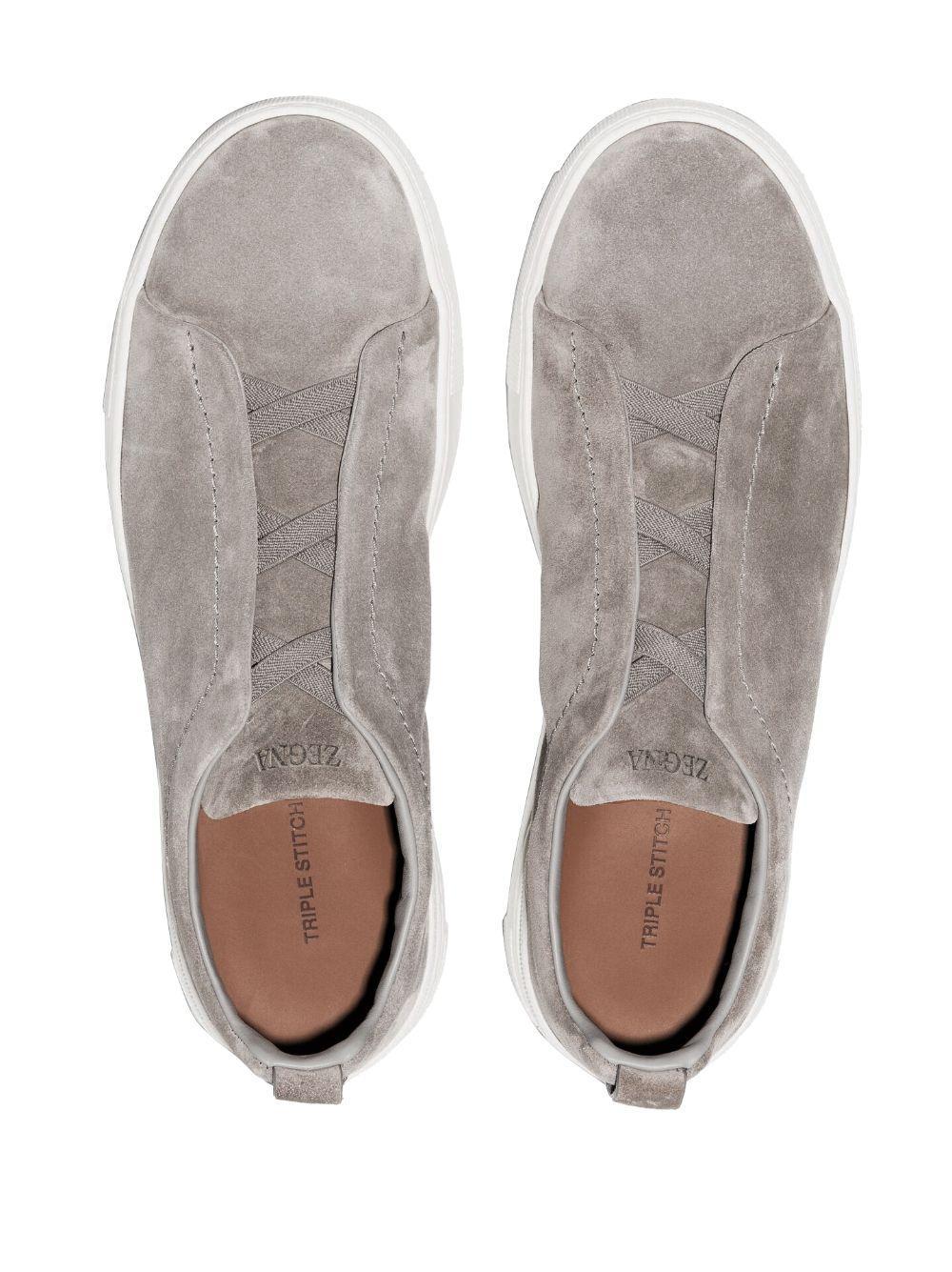 Triple Stitch suede sneakers Product Image