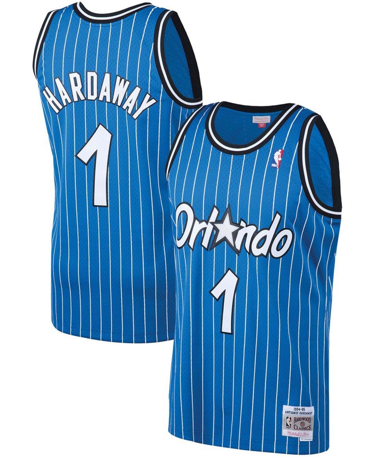 Men's Mitchell & Ness Penny Hardaway Blue Orlando Magic 1994-95 Hardwood Classics Swingman Jersey, Size: 2XL, Mag Blue Product Image