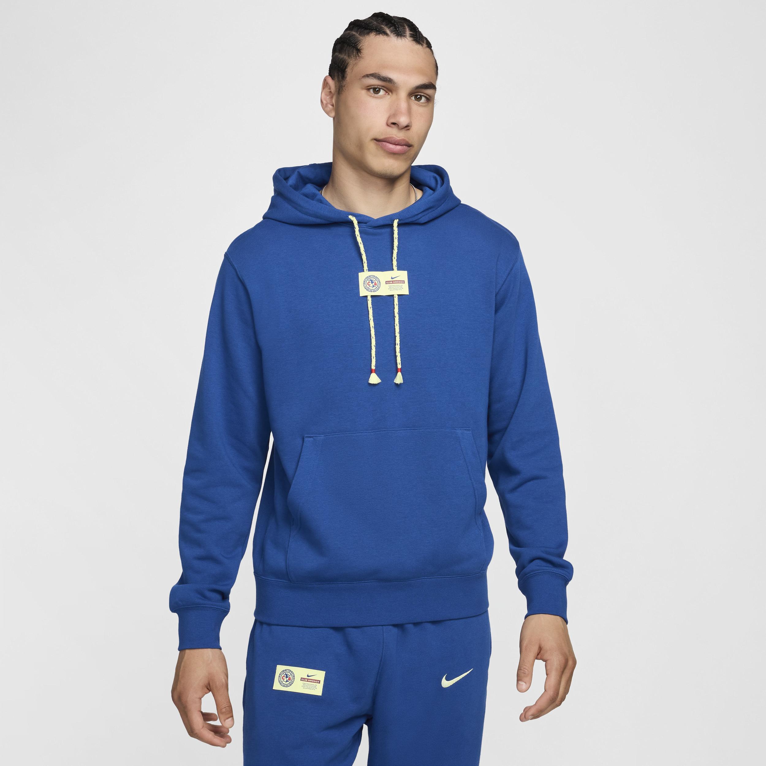 Club América Club Nike Men's Soccer French Terry Pullover Hoodie Product Image