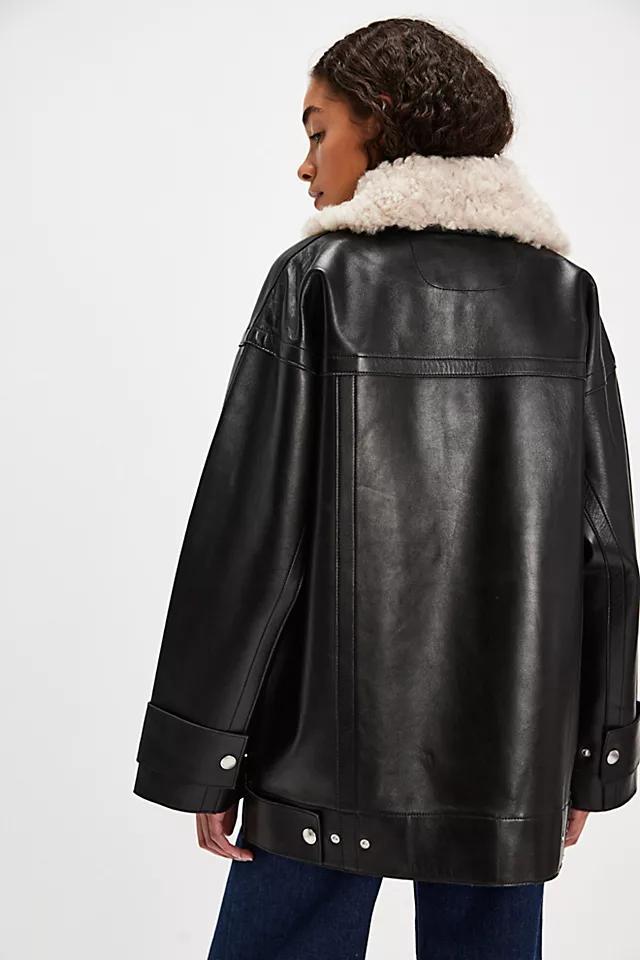 Stand Studio Emelia Leather Jacket Product Image