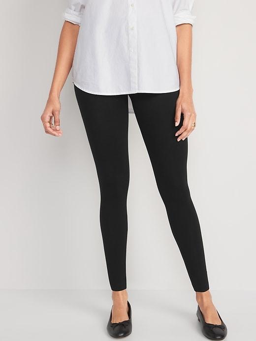 High-Waisted Fashion Layering Leggings 3-Pack Product Image