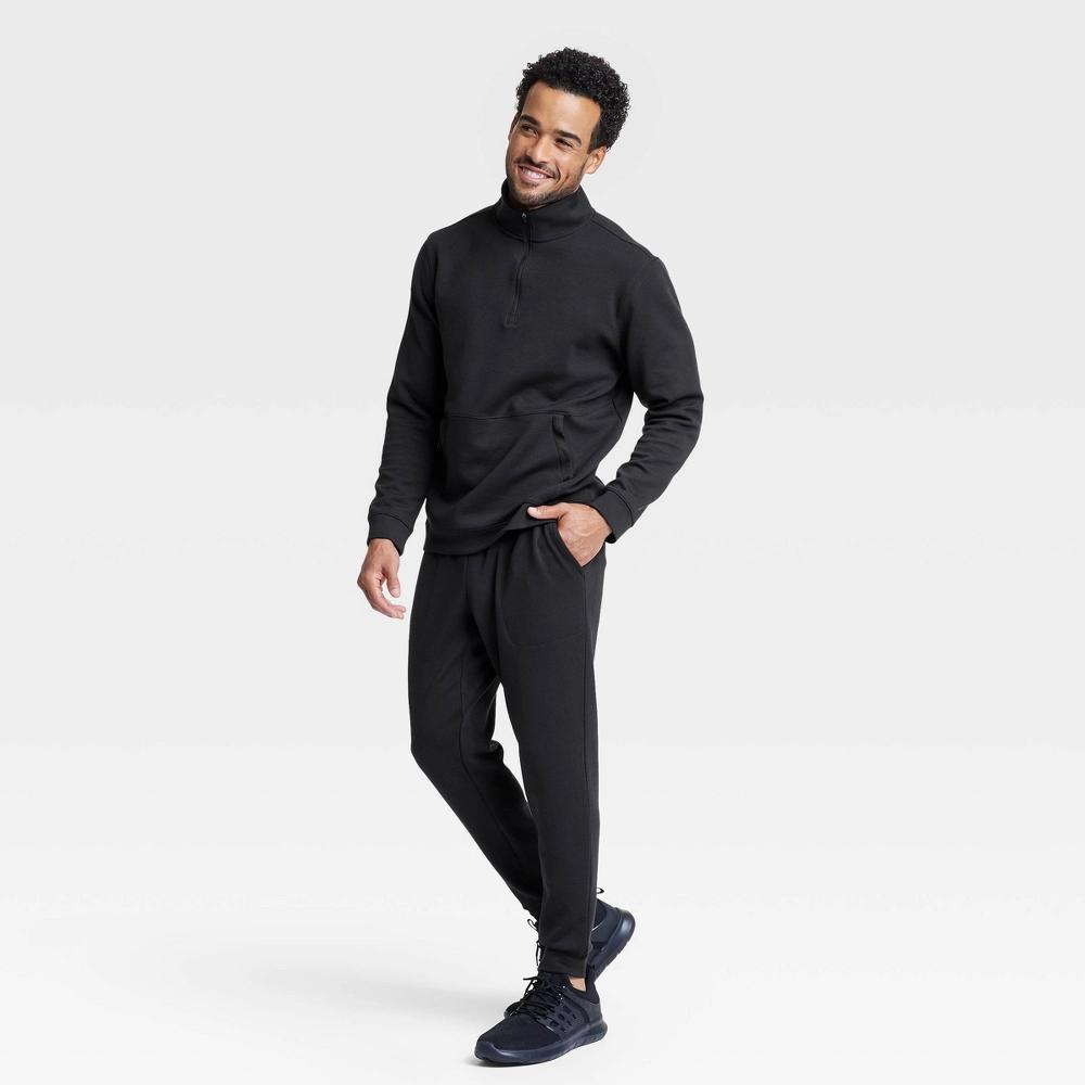 Mens Mesh Spacer Jogger Pants - All In Motion Black L Product Image