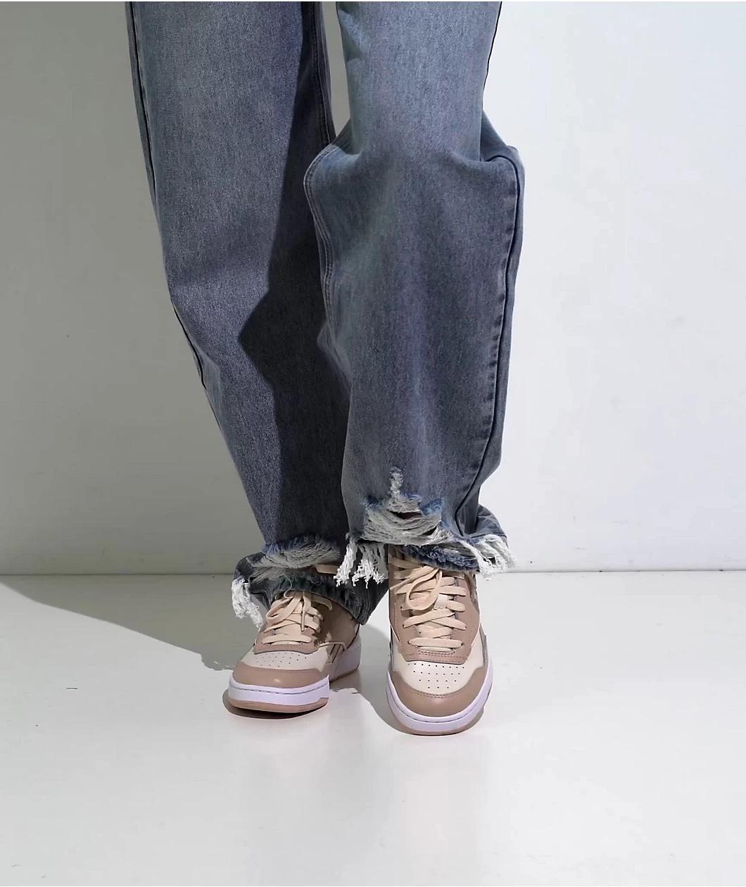 Reebok BB4000 II Blush & White Shoes Product Image