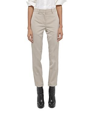 Cropped Slim Zip-Cuff Pants Product Image