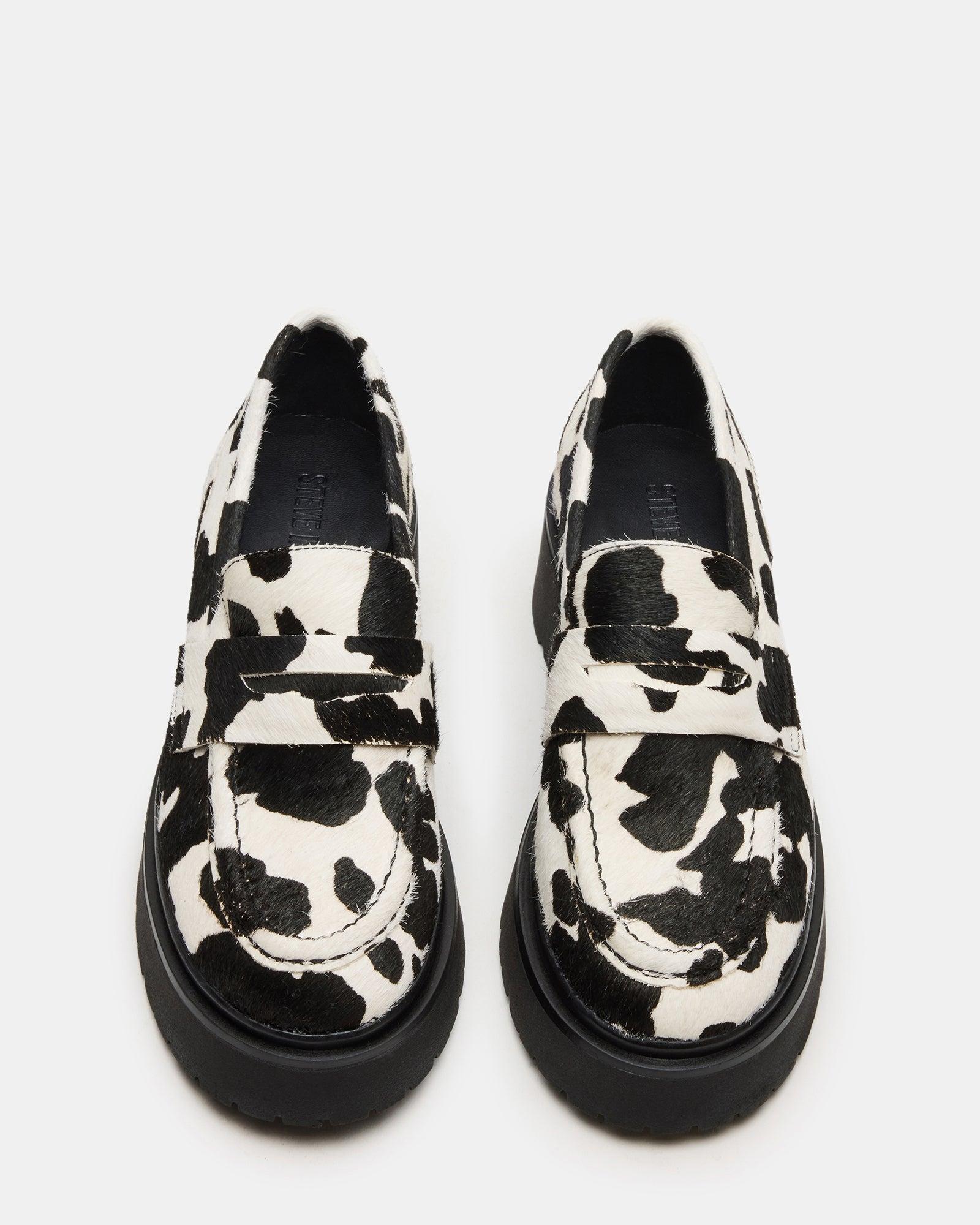 LAYKEN BLACK COW PRINT Female Product Image