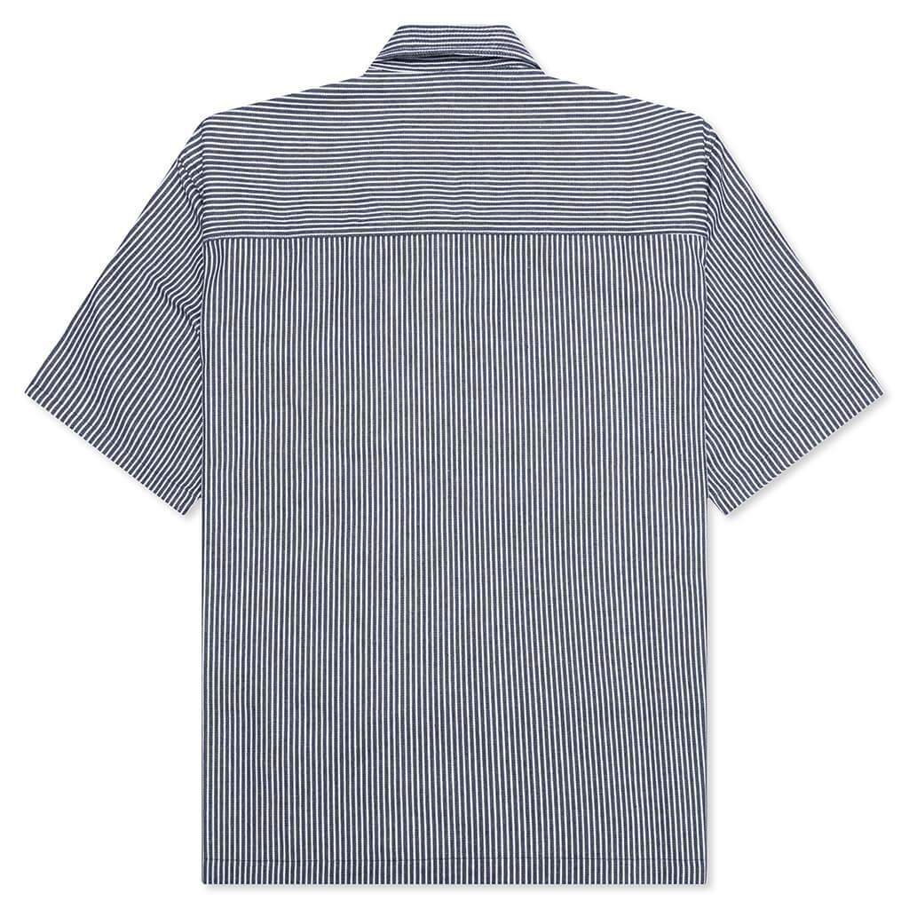 Smith 3/4 Zip Shirt - Blue Male Product Image