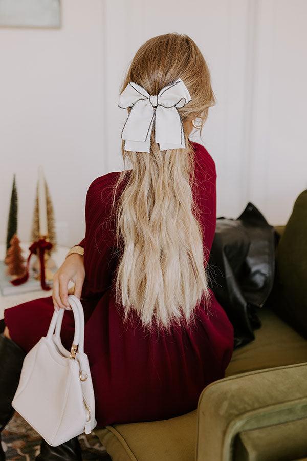 Paris Stroll Bow Hair Clip Product Image