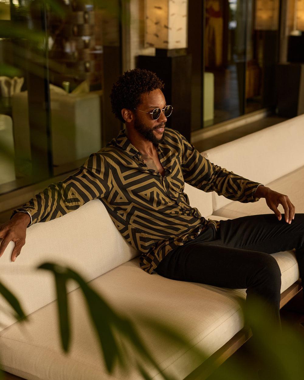 The Dubai Nights - Long Sleeve Shirt Product Image