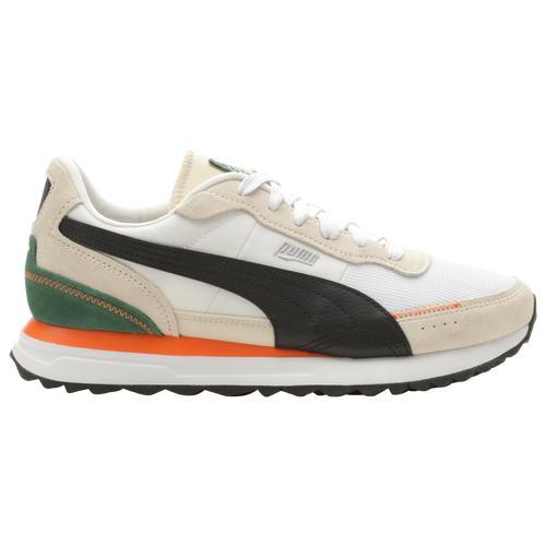 PUMA Mens PUMA Road Rider - Mens Running Shoes Orange/White/Black Product Image