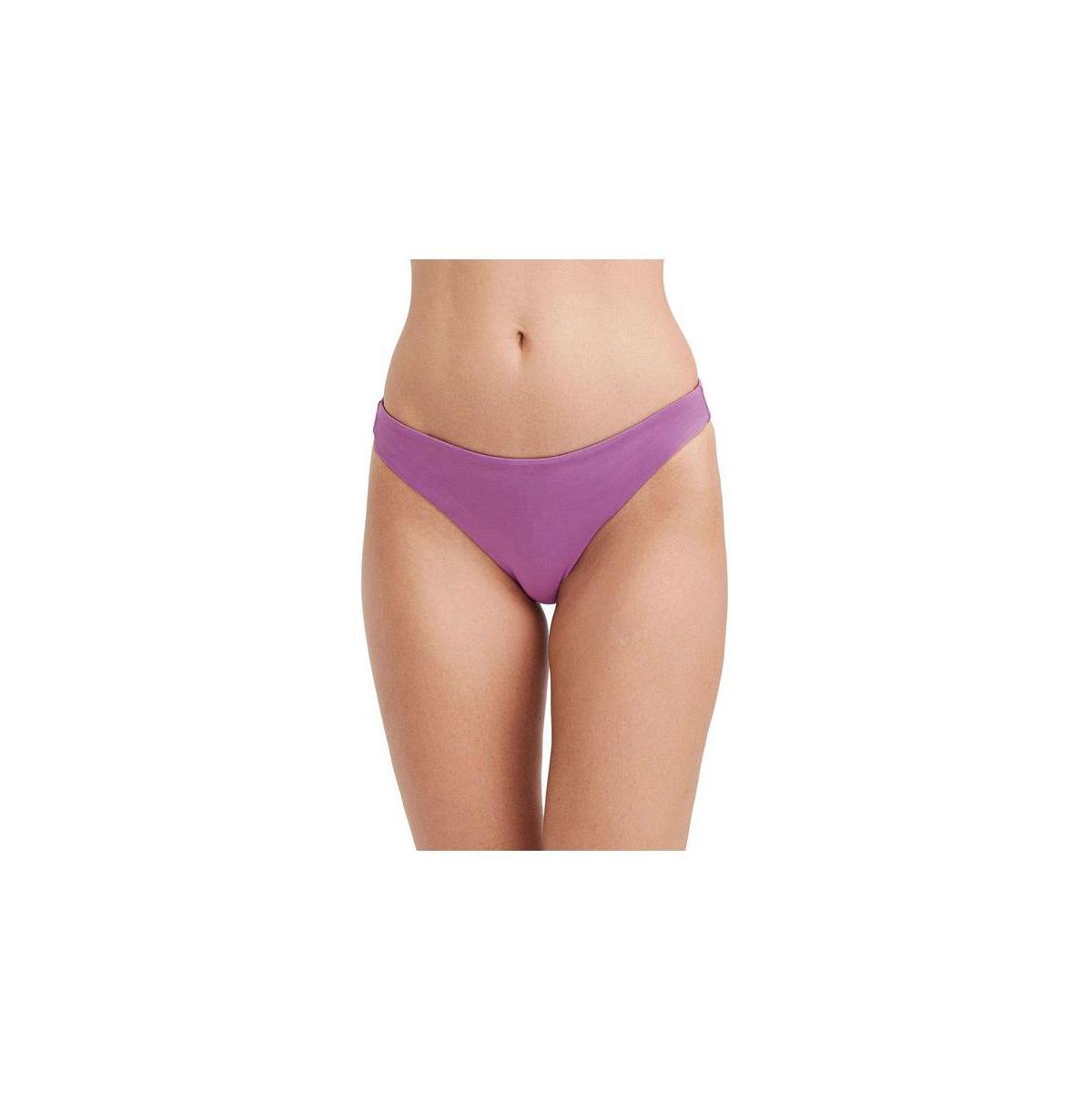au naturel by Gottex Womens Mid-rise swim bottom - Mauve Product Image