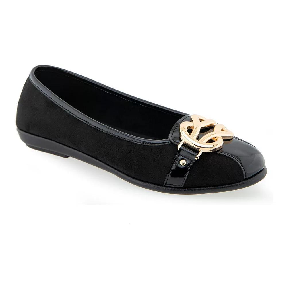 Girls Vernice Logo-Print Ballet Flats, Toddlers/Kids Product Image