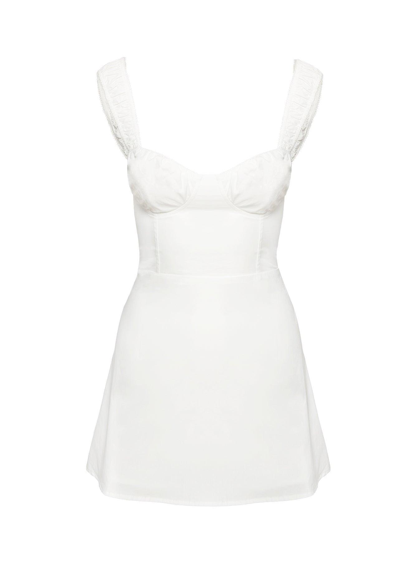 Faubert Mini Dress White Product Image