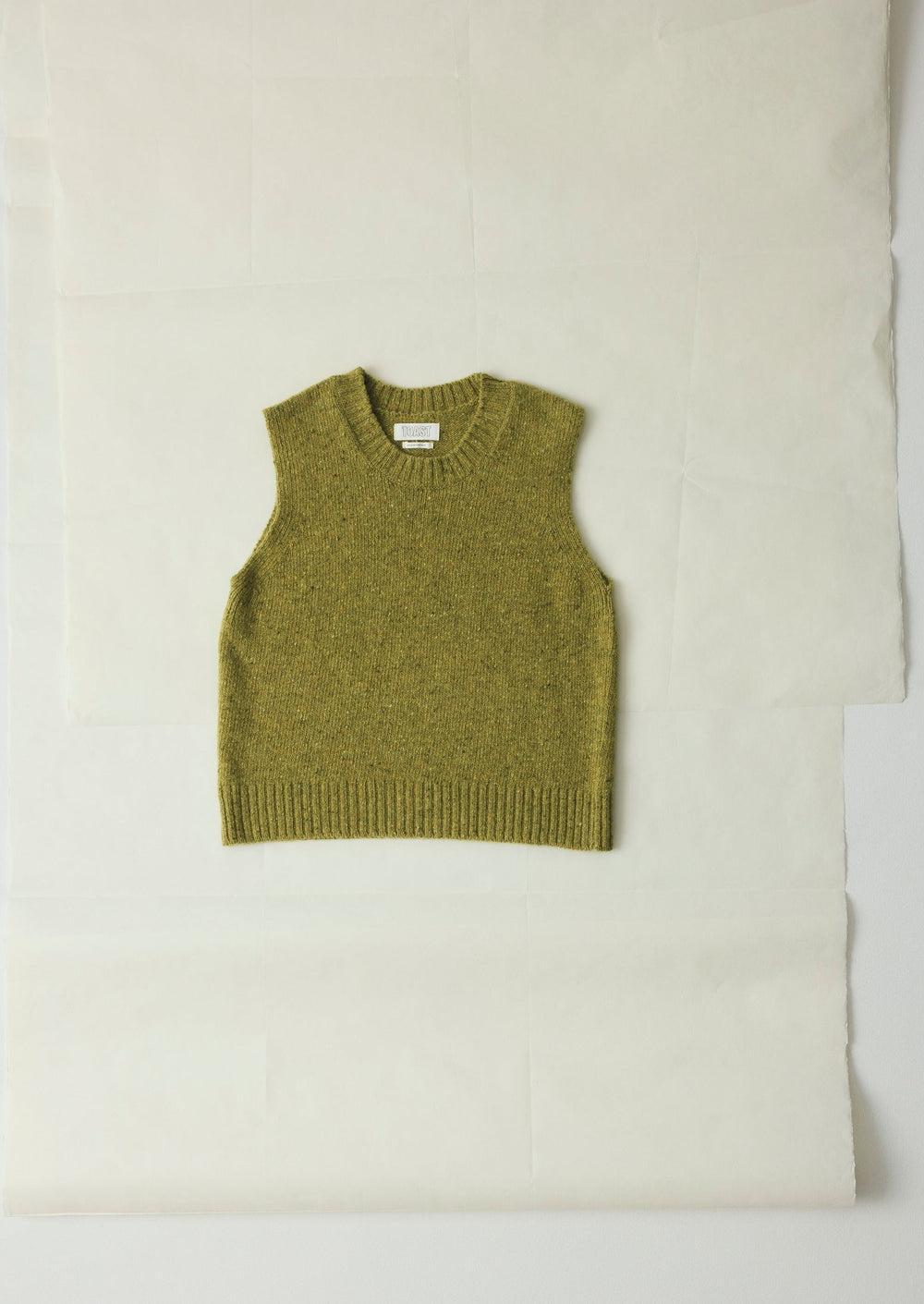 Donegal Merino Tank | Graphite Product Image