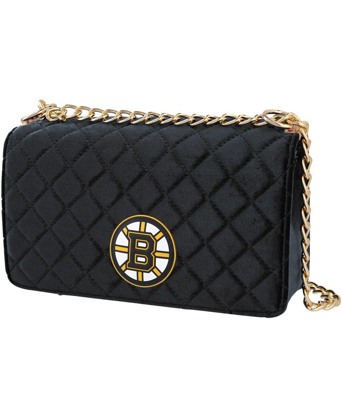 Women's Cuce Boston Bruins Velvet Team Color Bag Product Image