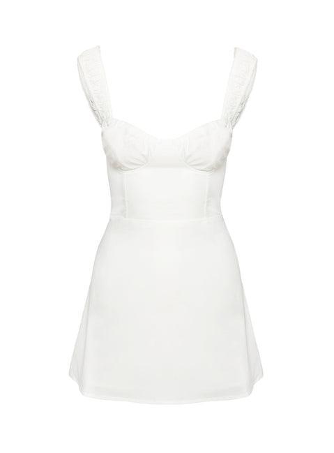 Faubert Mini Dress White Product Image