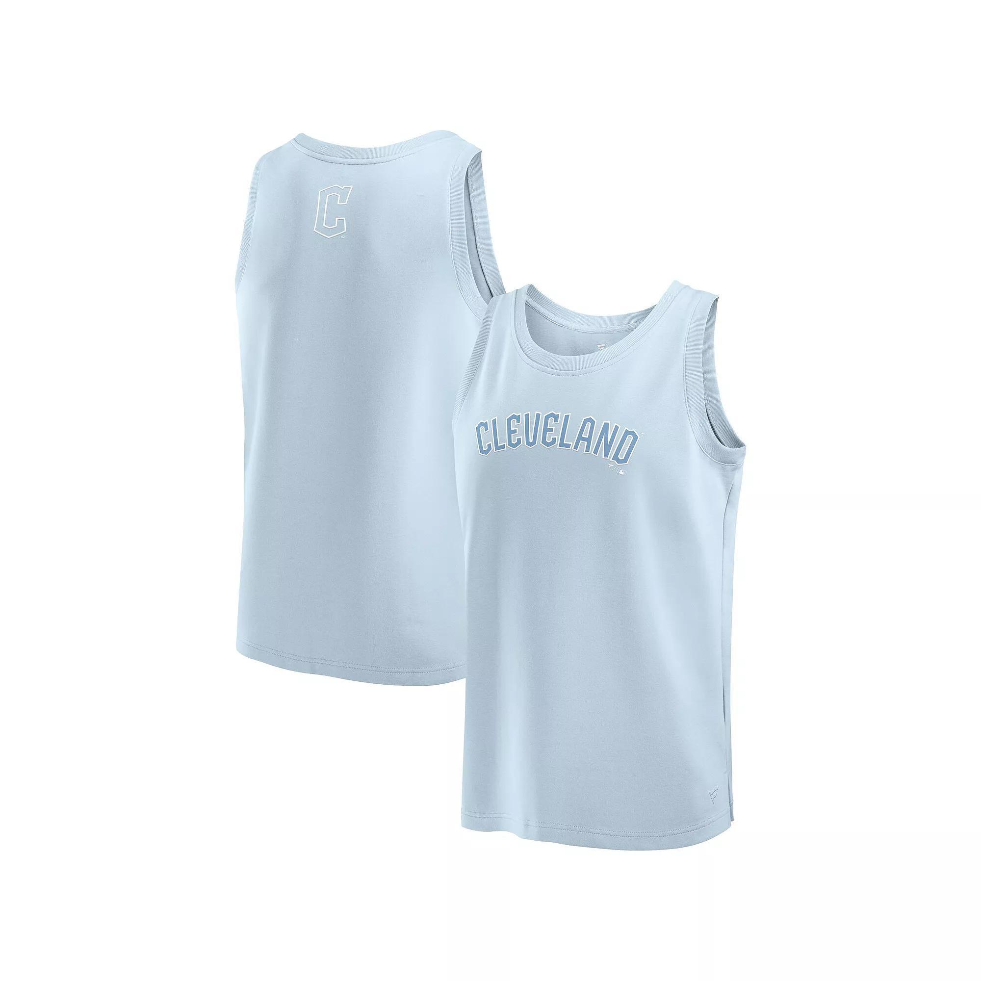 Men's Fanatics Light Blue Cleveland Guardians Elements Tank Top, Size: Large, Grd Light Product Image