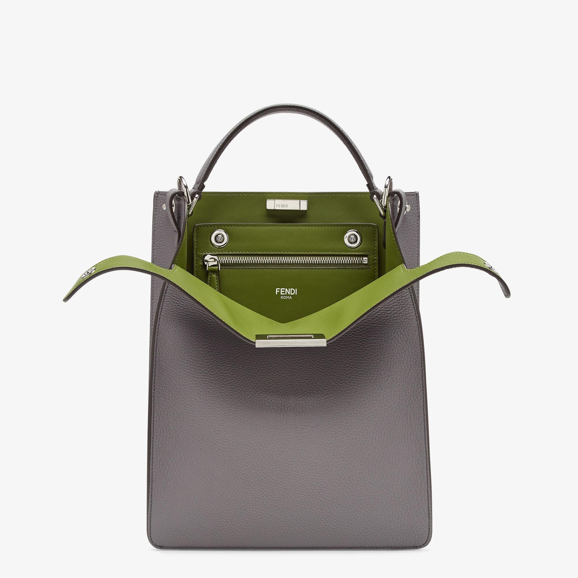 Peekaboo X-Lite SmallGray leather bag Product Image