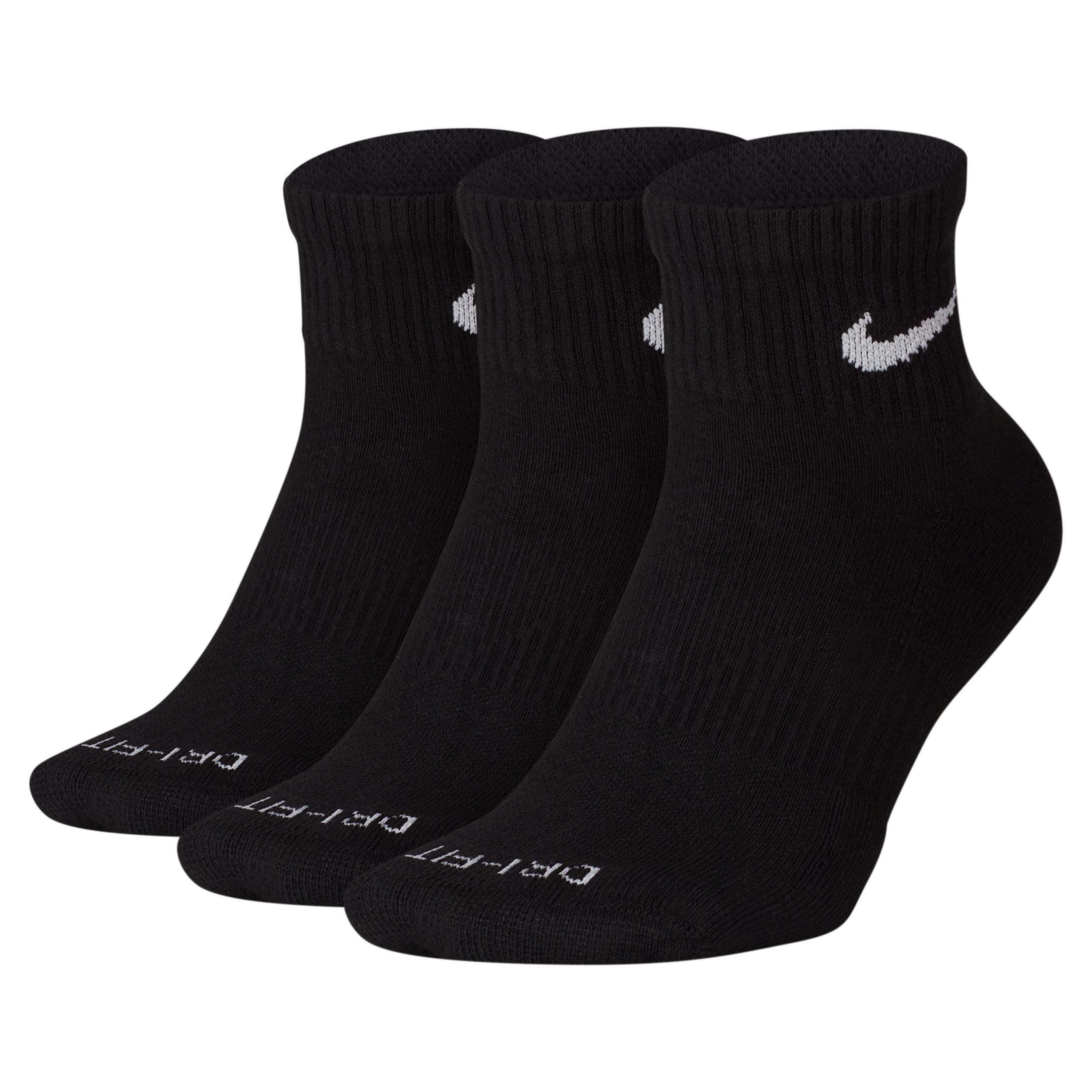 Nike Training Everyday Plus Cushioned 3 pack ankle socks Product Image