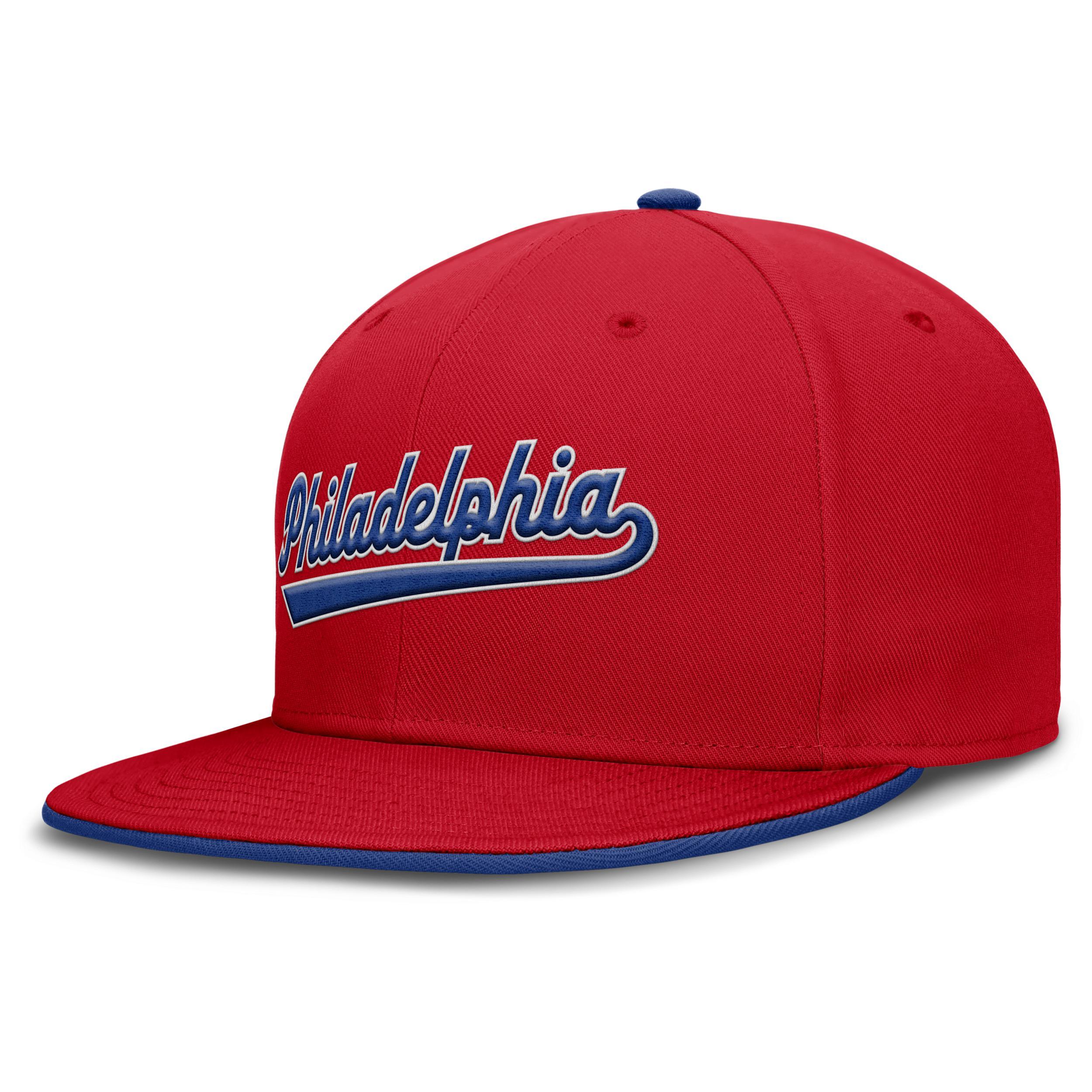 Philadelphia Phillies True Nike Men's Dri-FIT MLB Fitted Hat Product Image