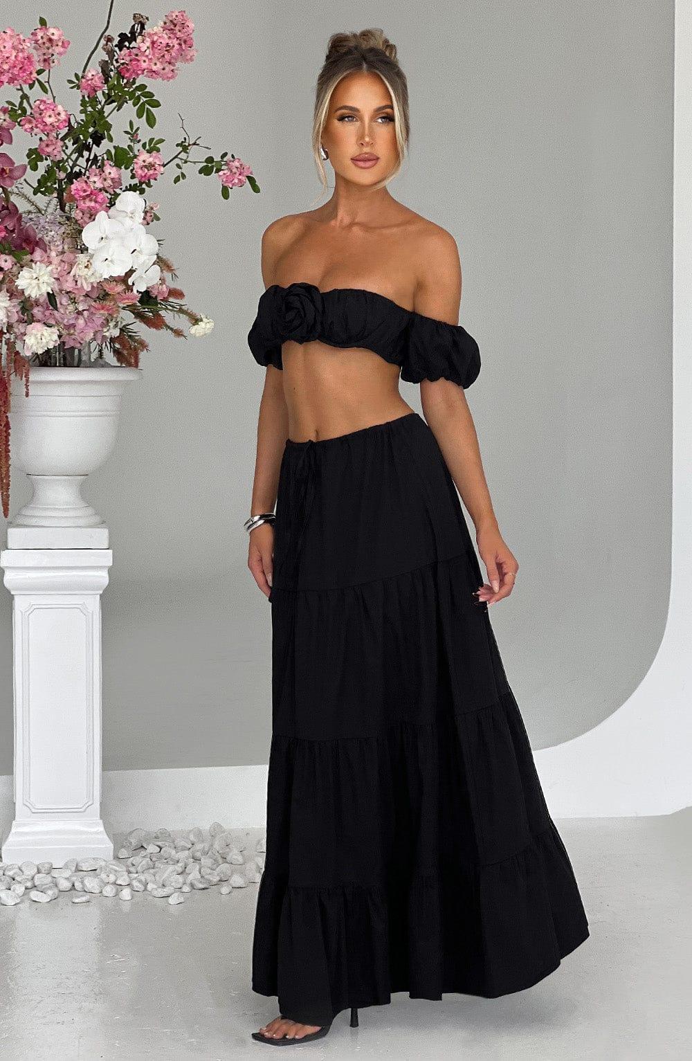 Carmen Maxi Skirt - Black Product Image